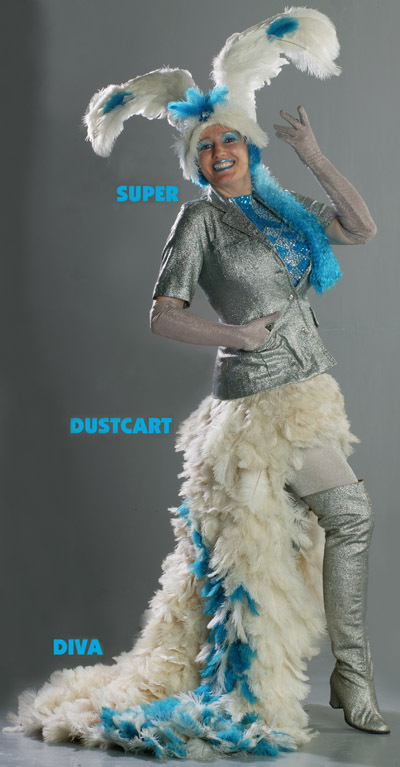 Алиша Лебровска, Super Dustcart Diva, 2004, фото: Мариан Курзидло